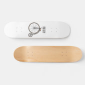 Cartoon für Fahrräder Skateboard (Horizontal)