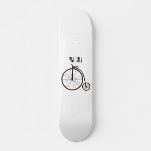 Cartoon für Fahrräder Skateboard (Vorne)