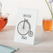 Cartoon für Fahrräder Sockelschild (In SItu)