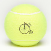 Cartoon für Fahrräder Tennisbälle (Rückseite)
