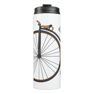 Cartoon für Fahrräder Thermosbecher