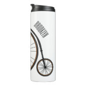 Cartoon für Fahrräder Thermosbecher (Nach rechts gedreht)