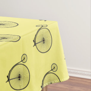 Cartoon für Fahrräder Tischdecke