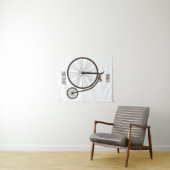 Cartoon für Fahrräder Wandteppich (Beispiel (Horizontal))