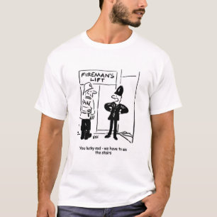 Cartoon für Feuerwehrleute T-Shirt