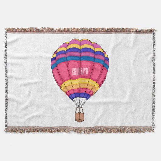 Cartoon für Heißluftballon Decke (Vorderseite)