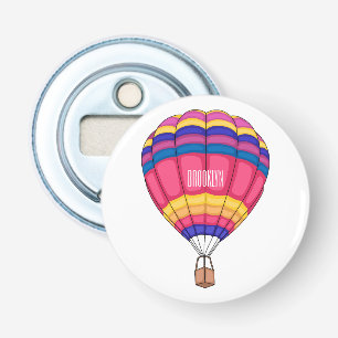Cartoon für Heißluftballon Flaschenöffner
