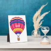 Cartoon für Heißluftballon Fotoplatte (Seite)