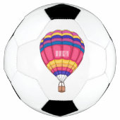 Cartoon für Heißluftballon Fußball (Vorderseite)