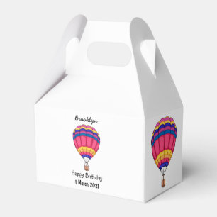 Cartoon für Heißluftballon Geschenkschachtel