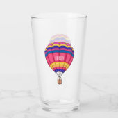 Cartoon für Heißluftballon Glas (Rückseite)