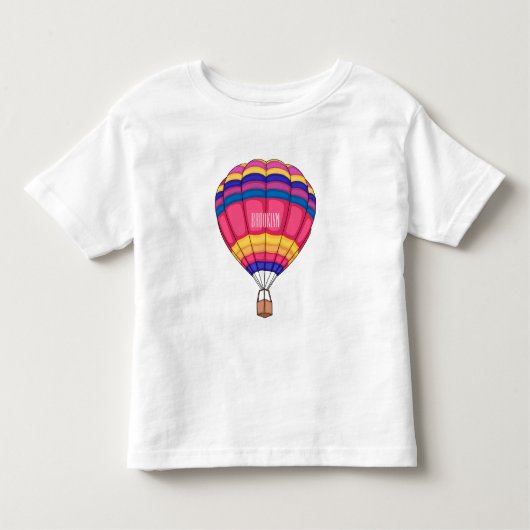 Cartoon für Heißluftballon Kleinkind T-shirt