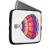 Cartoon für Heißluftballon Laptopschutzhülle (Vorne Rechts)