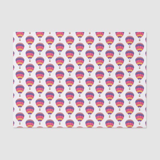 Cartoon für Heißluftballon Seidenpapier (Vorderseite)