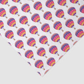 Cartoon für Heißluftballon Seidenpapier (Ausschnitt)