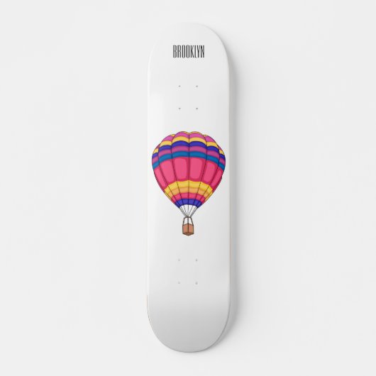 Cartoon für Heißluftballon Skateboard (Vorne)
