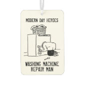 Cartoon für Ingenieure im Inland Autolufterfrischer (Rückseite)