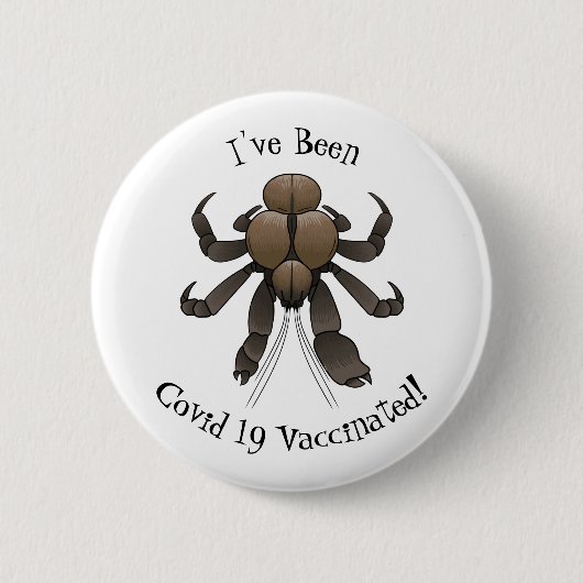 Cartoon für Kokosnuss Button (Vorderseite)