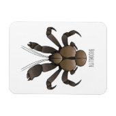 Cartoon für Kokosnuss Magnet (Horizontal)