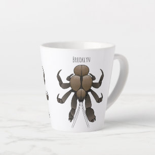 Cartoon für Kokosnuss Milchtasse