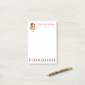 Cartoon für kundenspezifische Nutty Nutcrackers Post-it Klebezettel (Auf Schreibtisch)