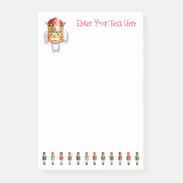 Cartoon für kundenspezifische Nutty Nutcrackers Post-it Klebezettel