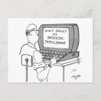 Cartoon für künstliche Intelligenz 1931