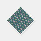 Cartoon für Muster von Tiermustern für Hunde-Farbm Serviette (Ecke)