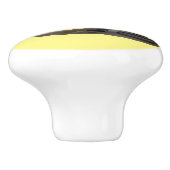 Cartoon für niedlich-orange-Bagger Keramikknauf (Seitenansicht)