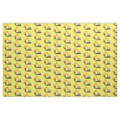 Cartoon für niedlich-orange-Bagger Stoff (Fat Quarter (45,7 x 55,9 cm))
