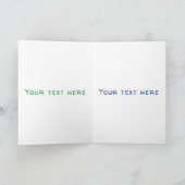 Cartoon für Niedliche Birnenpaare Karte (Innenseite)