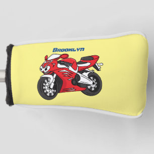 Cartoon für niedliche Motorräder Golf Headcover