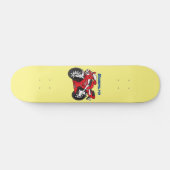 Cartoon für niedliche Motorräder Skateboard (Horizontal)