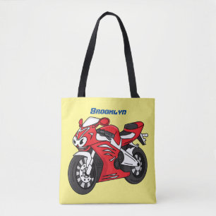 Cartoon für niedliche Motorräder Tasche