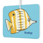 Cartoon für niedliche Schmetterlinge Autolufterfrischer (Links)