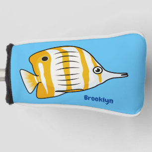 Cartoon für niedliche Schmetterlinge Golf Headcover
