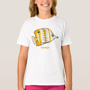 Cartoon für niedliche Schmetterlinge T-Shirt