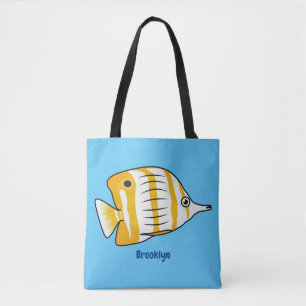 Cartoon für niedliche Schmetterlinge Tasche