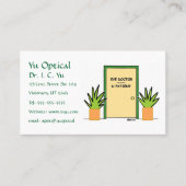 Cartoon für Optometristen Visitenkarte (Vorderseite)