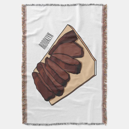 Cartoon für Rindenbrust Decke (Vorderseite Vertikal)