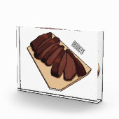 Cartoon für Rindenbrust Fotoblock (Rechts)