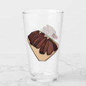 Cartoon für Rindenbrust Glas (Rückseite)