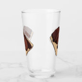 Cartoon für Rindenbrust Glas (Links)