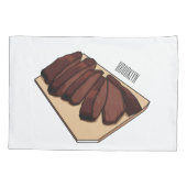 Cartoon für Rindenbrust Kissenbezug (Rückseite)