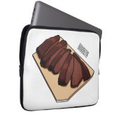 Cartoon für Rindenbrust Laptopschutzhülle (Vorne Rechts)