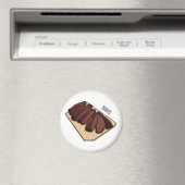 Cartoon für Rindenbrust Magnet (In Situ (Geschirrspüler))