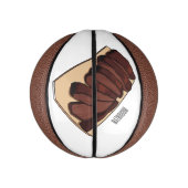 Cartoon für Rindenbrust Mini Basketball (Vertikal)