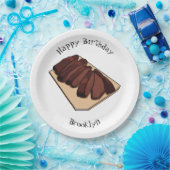 Cartoon für Rindenbrust Pappteller (Party)