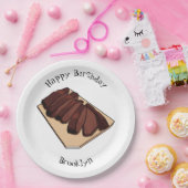 Cartoon für Rindenbrust Pappteller (Party)