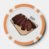 Cartoon für Rindenbrust Pokerchips (Rückseite)